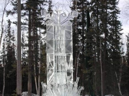 Ледовая скульптура или Сокровища Снежной королевы
