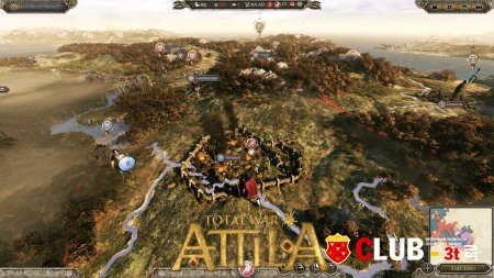 Total War Attila Трейнер version 1.3.0.6708 + 19
