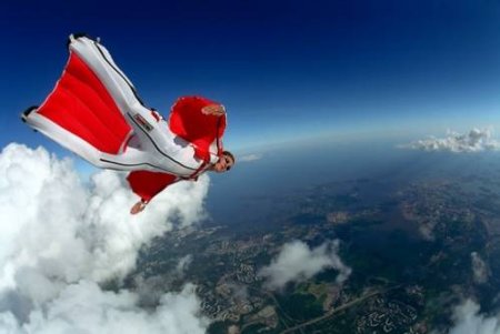Вингсьют (wingsuit flying)