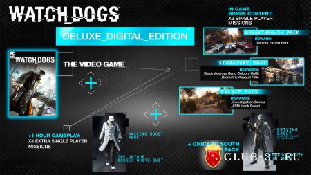 Watch Dogs Deluxe Edition Trainer version 1.01 + 36