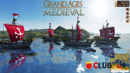 Grand Ages Medieval Trainer version 1.0 + 7