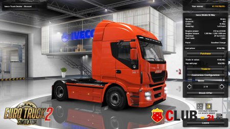 Euro Truck Simulator 2 Trainer version 1.22.2.3s 64bit + 6